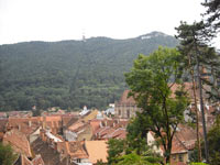 VEDERE BRASOV DIN TURNUL ALB